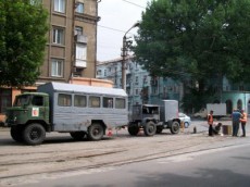 ремонт трамвайные пути