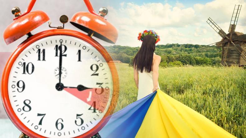летнее время когда переводят часы в украине